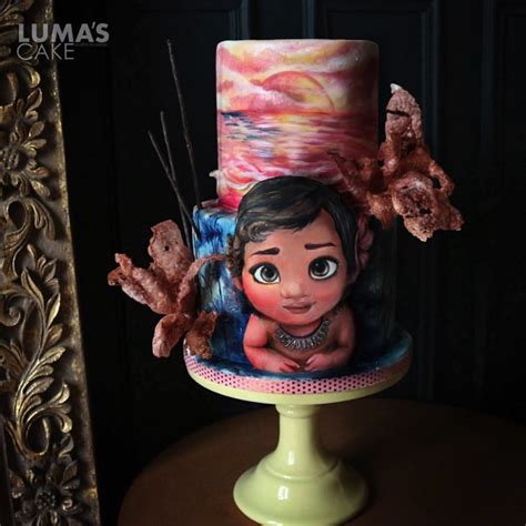 Splendid Baby Moana Cake - Between The Pages Blog