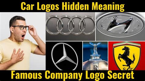 Hidden Meanings In Logos||World Famous Car Logos|| Secrets Behind ...