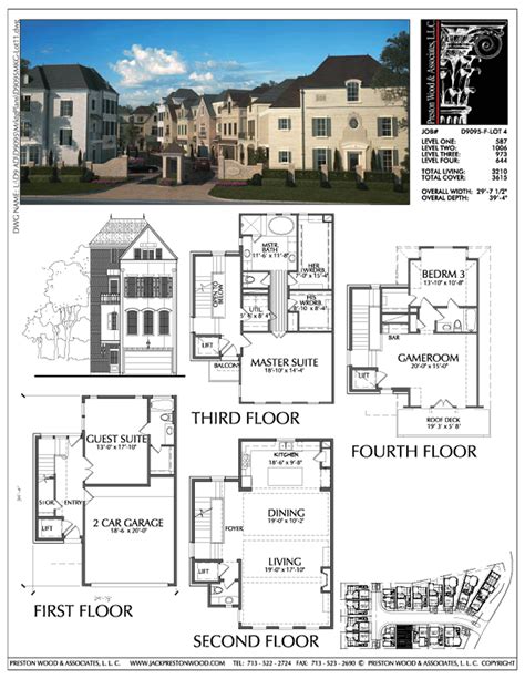 Townhouse House Plans: Everything You Need To Know - House Plans