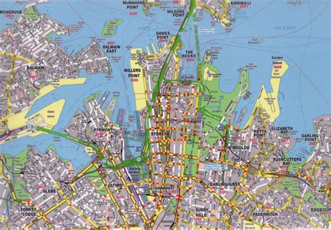 Sydney City Map Printable - Free Printable Maps