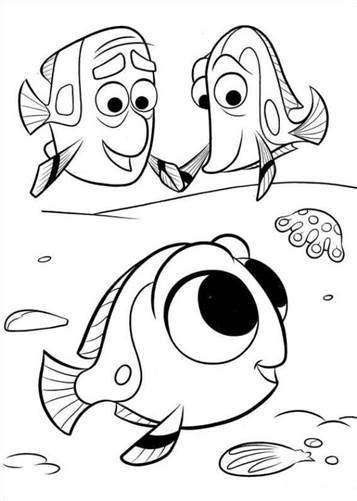 Kids-n-fun.com | 16 coloring pages of Finding Dory