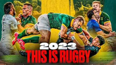 The Greatest 2023 Rugby Highlights - Big Hits, Speed & Skills - YouTube