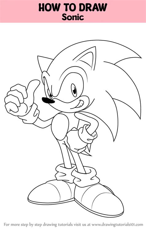 10+ Easy To Draw Sonic - HarleenUisdean