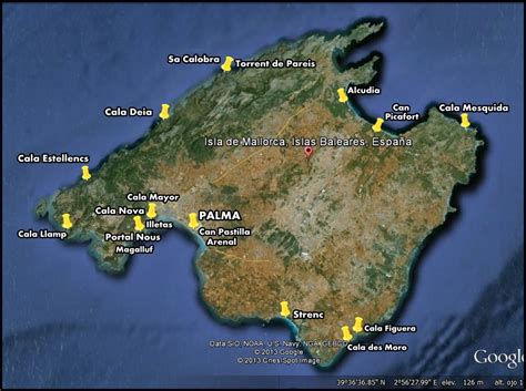 Influencia lección mineral cala figuera mapa Trivial Productivo menos