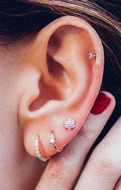 Best 25+ Multiple ear piercings ideas on Pinterest | Ear peircings ...