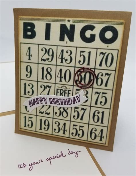 Printable Birthday Cards For Someone That Loves Bingo | Printable Bingo ...