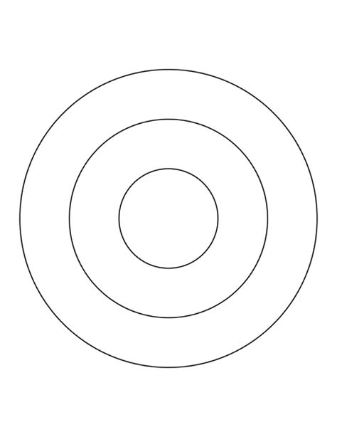 Free Concentric Circles Template - Free Templates Printable