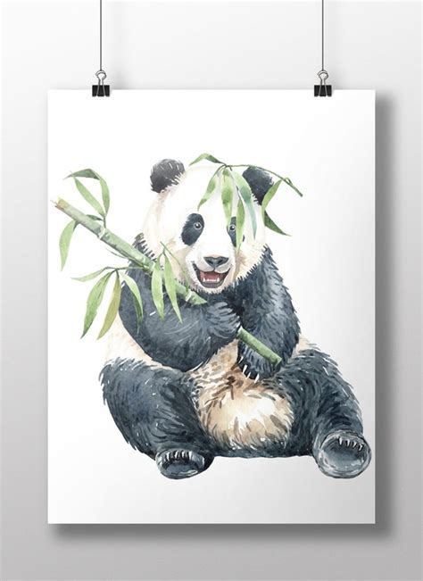 Pandas Eating Drawings