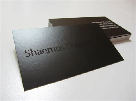 Simple Design UV Coated Paper Custom Business Cards Matte Lamination ...