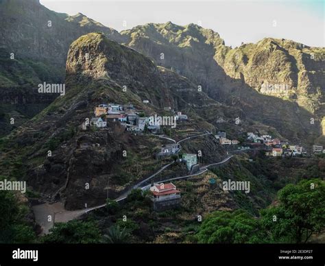 Cape Verde, hiking tours, Santo Antao island Stock Photo - Alamy