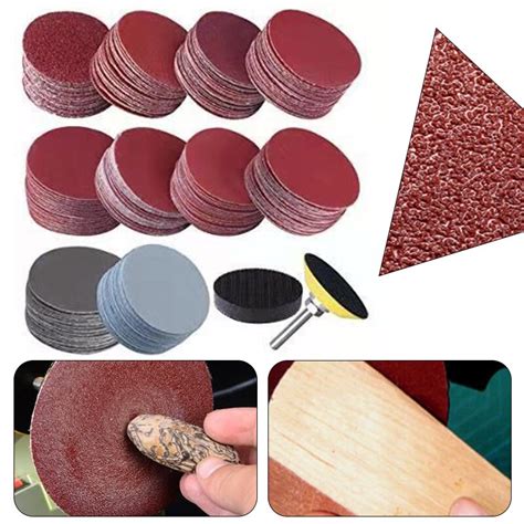 303pcs Sandpaper 2 Inch 50mm Sander Disc Flocking Disc Sand Self ...