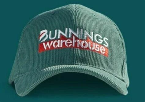 Bunnings Warehouse Corduroy Green Adult Adjustable Cap OSFA for sale ...