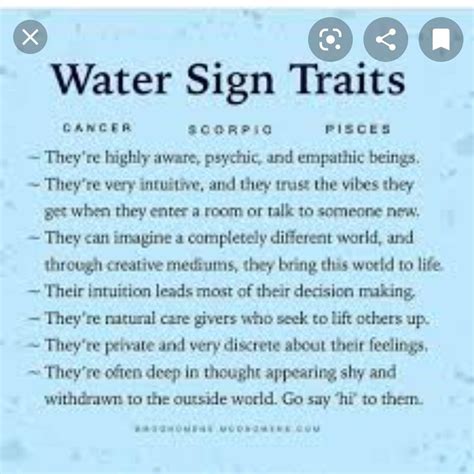 WATER SIGN TRAITS in 2021 | Water sign traits, Water signs zodiac ...