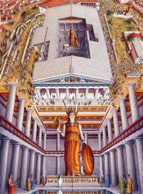 Parthenon - Inside-out Drawings by Stephen Biesty Ancient Athens ...