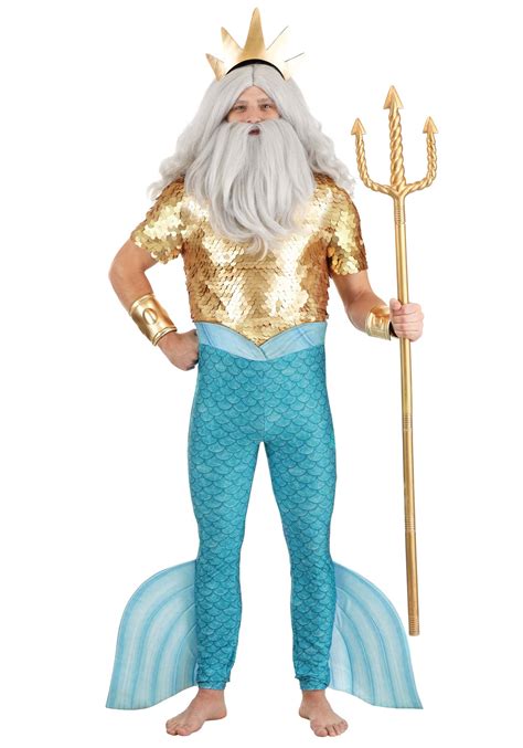 Adult Disney King Triton Costume