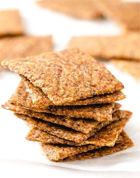 Flaxseed Crackers – Sugar Free Londoner