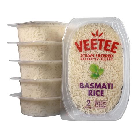 Amazon.com : Veetee Basmati Rice - 2 Minute Rice Microwavable Meals ...