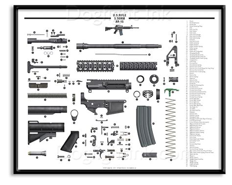 Ar 15 Schematic Poster