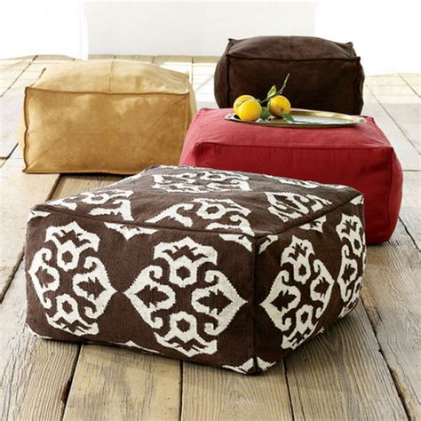 30 DIY Ottoman & Floor Pouf Projects: Awesome Tutorials & Ideas for ...