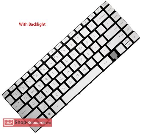 Replacement HP Spectre X360 14-EA0001NG laptop keyboards with High ...