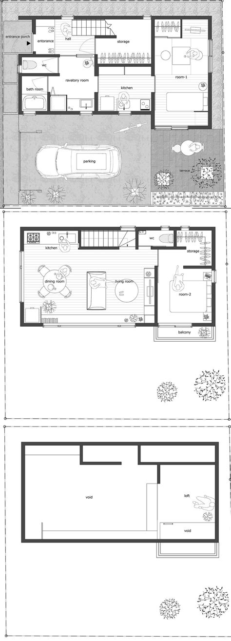 27+ Small Japanese Style House Plans