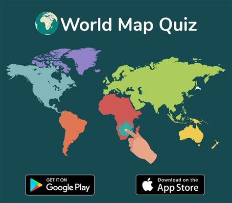 Download World Map Quiz App and enhance your mapping skills using ...