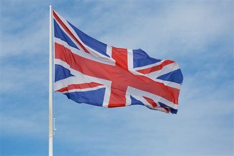 British Flag In The Sky Free Stock Photo - Public Domain Pictures