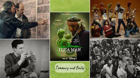 Jim Henson Idea Man Summary and Quotes - A Story of Creativity and ...