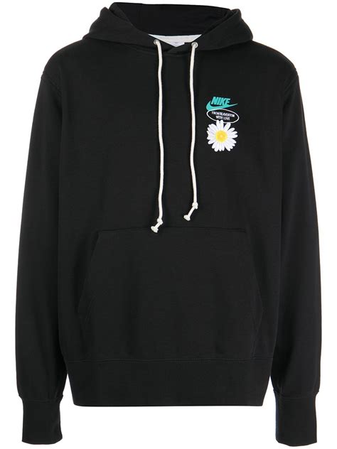 Nike logo-print Hoodie - Farfetch