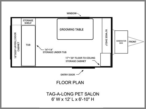 20 Pics Review Grooming Floor Plans And Description | Dog grooming ...