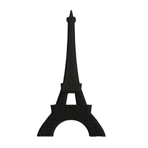 Simple Eiffel Tower Silhouette