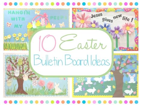 10 Easter Bulletin Board Ideas for School or Church - Holidappy ...