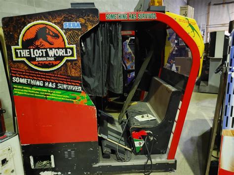 Jurassic Park The Lost World Arcade Cabinet