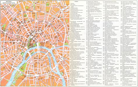 Maps of Moscow | Detailed map of Moscow in English | Maps of Moscow ...