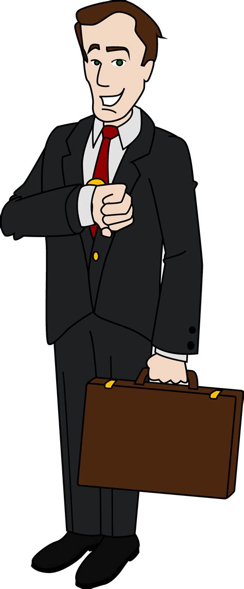 Business Man Clip Art - Free Clip Art