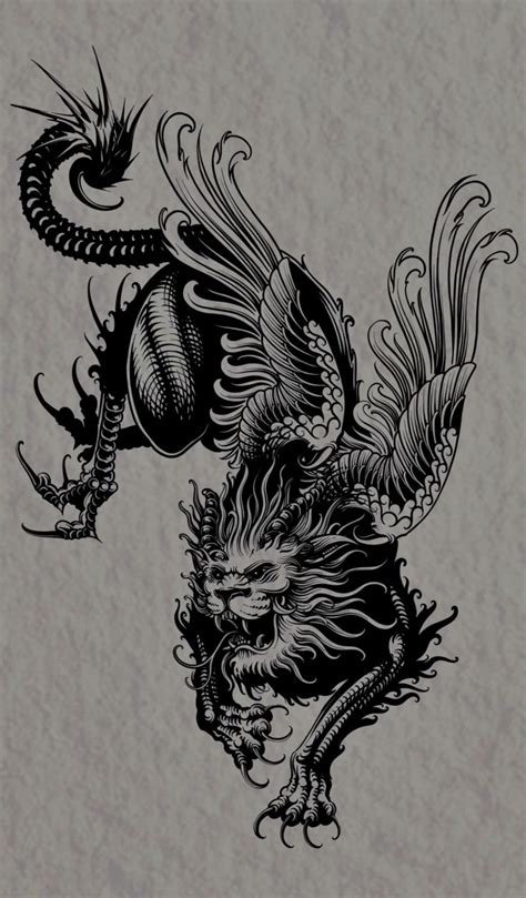 Manticore tattoo sketch | ovod in 2024 | Hand tattoos, Geek tattoo ...