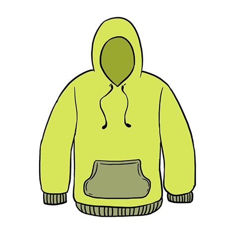 How To Draw A Hoodie On Someone Easy