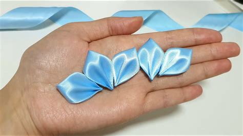 Super Easy Ribbon Flower Making Tutorial - Hand Embroidery Amazing ...