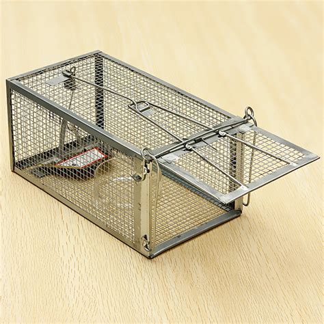 2x Rat Catcher Cage Trap Humane Large Live Animal Rodent Indoor Outdoor ...