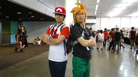 Trainer Red Cosplay Log (Pokemon Sun Moon) - YouTube