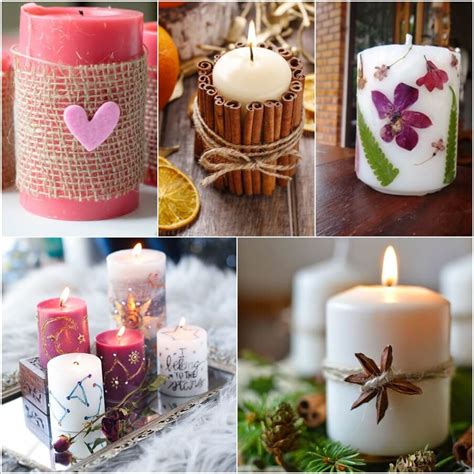 10 DIY Candle Decor Ideas