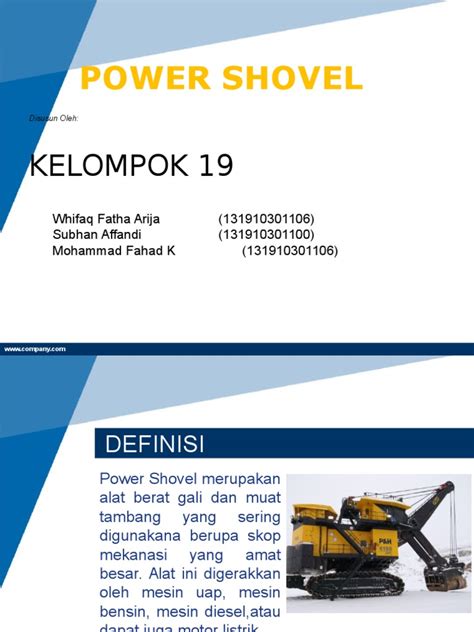 Power Shovel | PDF