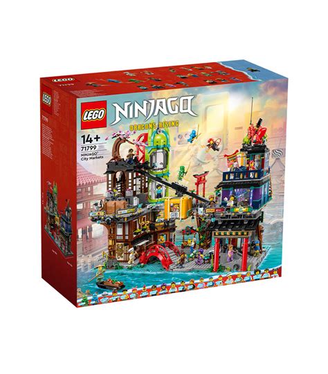 LEGO® D2C NINJAGO 71799 NINJAGO® CITY MARKETS, AGE 14+, BUILDING BLOCKS ...