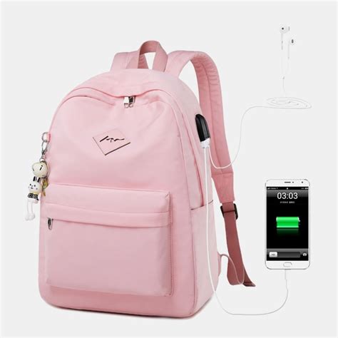 Fashion Large Capacity Backpack With USB Charging Port - Power Day Sale