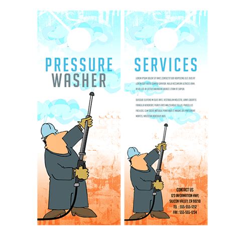 Pressure Washing Flyers Template