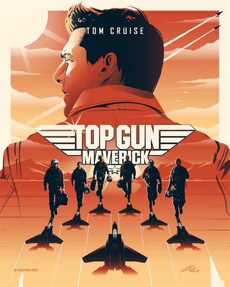 OFFICIAL TOP GUN: MAVERICK Poster Art | Poster By Rico Jr