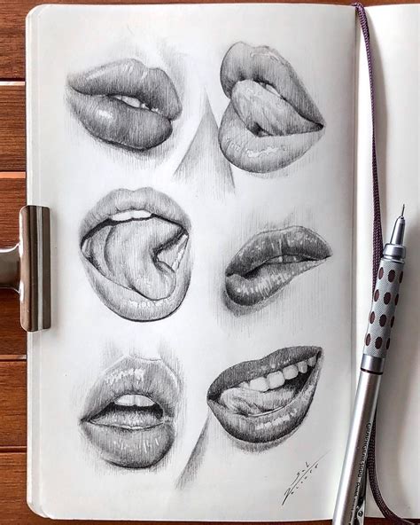 Realistic Tongue Drawing References – NBKomputer