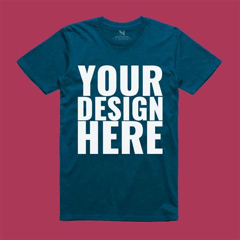 Realistic T-Shirt Mockup PSD – Download PSD