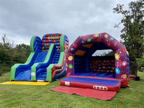 Large Bouncy Castle & Slide Package From £225.00 | Mane Events