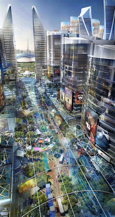 Gallery - Dubai Plans Mall of the World, the First Ever 'Temperature ...